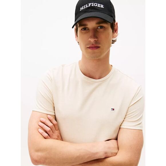 Tommy Hilfiger - Slim Fit T-Shirt - Medium - Beige Heather - NWT & PACKAGING - Picture 3 of 7